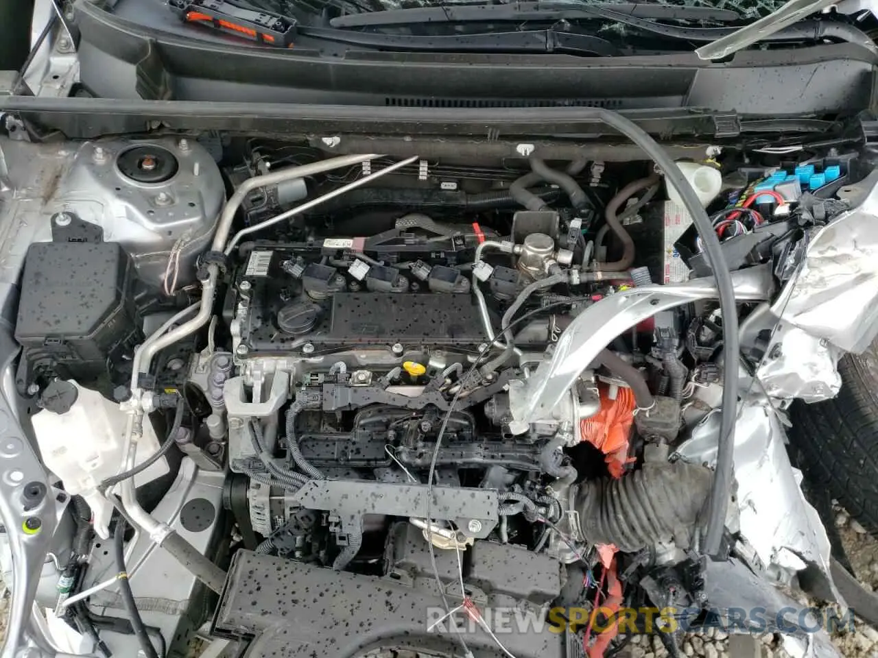 7 Photograph of a damaged car JTMH1RFV0KJ007762 TOYOTA RAV4 2019