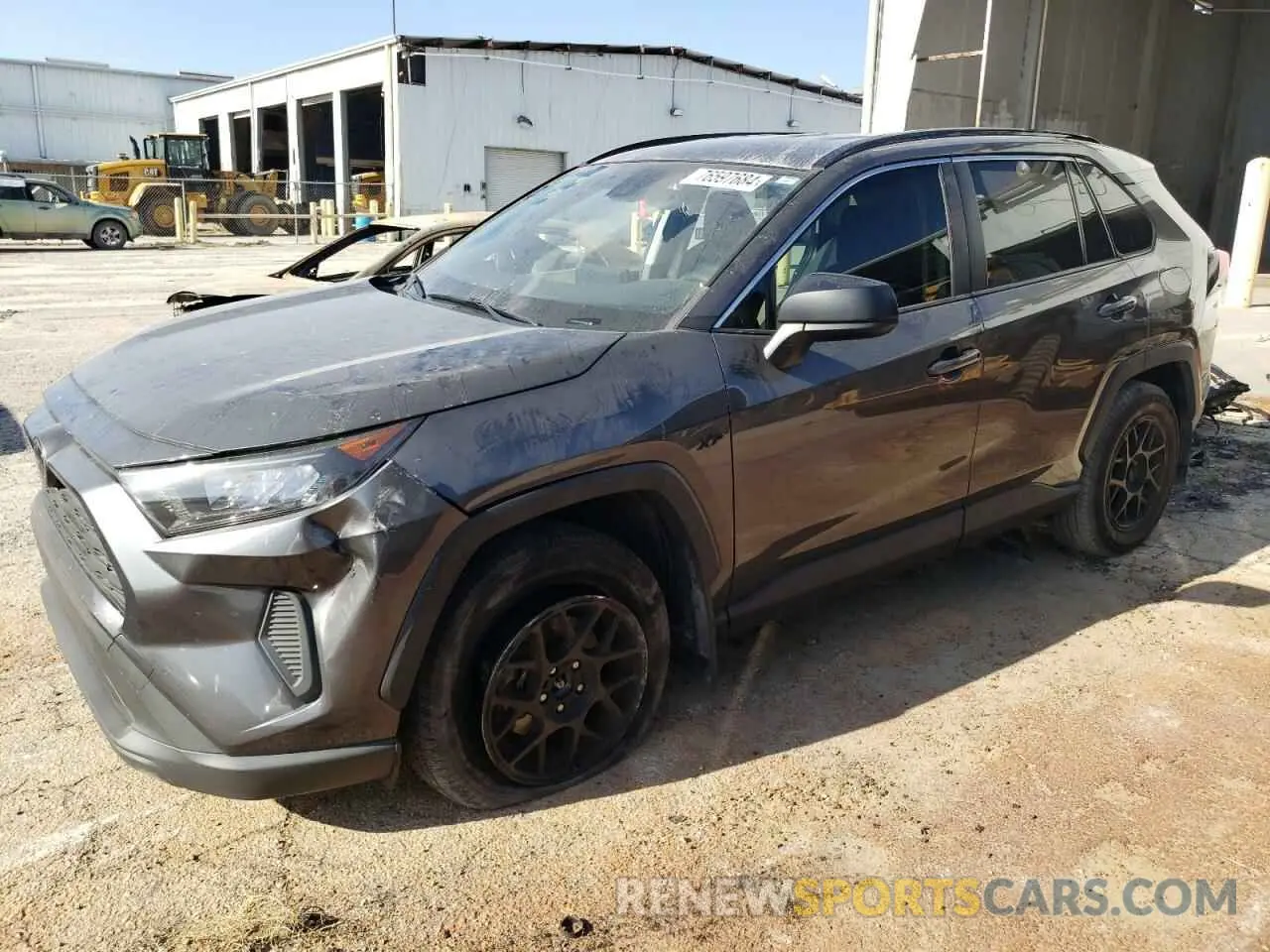 1 Photograph of a damaged car JTMH1RFV1KD034600 TOYOTA RAV4 2019