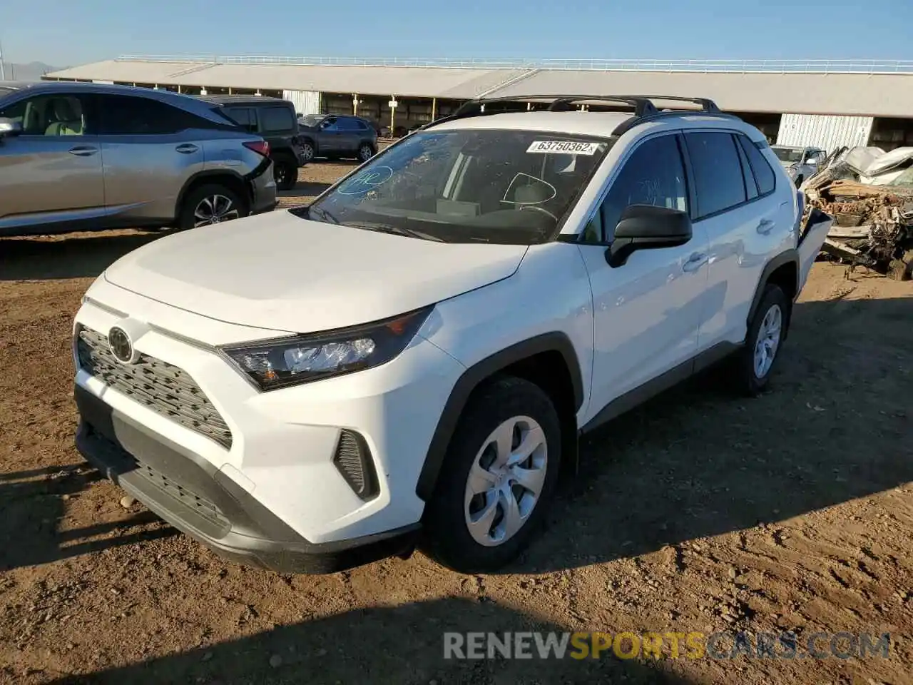 2 Photograph of a damaged car JTMH1RFV1KD035374 TOYOTA RAV4 2019