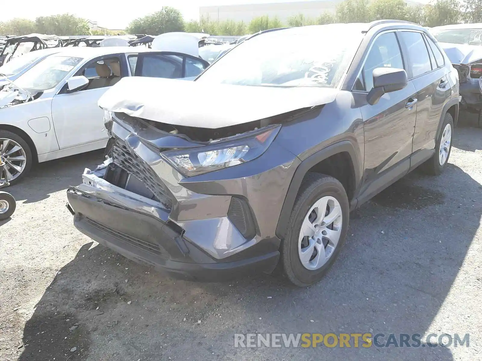 2 Photograph of a damaged car JTMH1RFV1KD038064 TOYOTA RAV4 2019