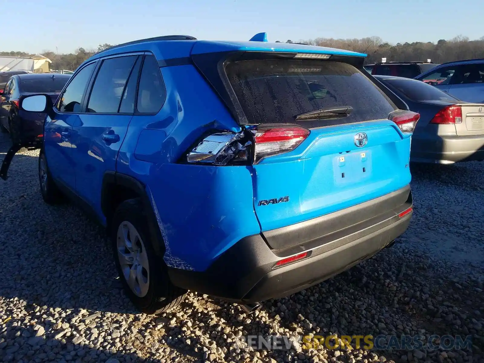 3 Photograph of a damaged car JTMH1RFV1KD041837 TOYOTA RAV4 2019