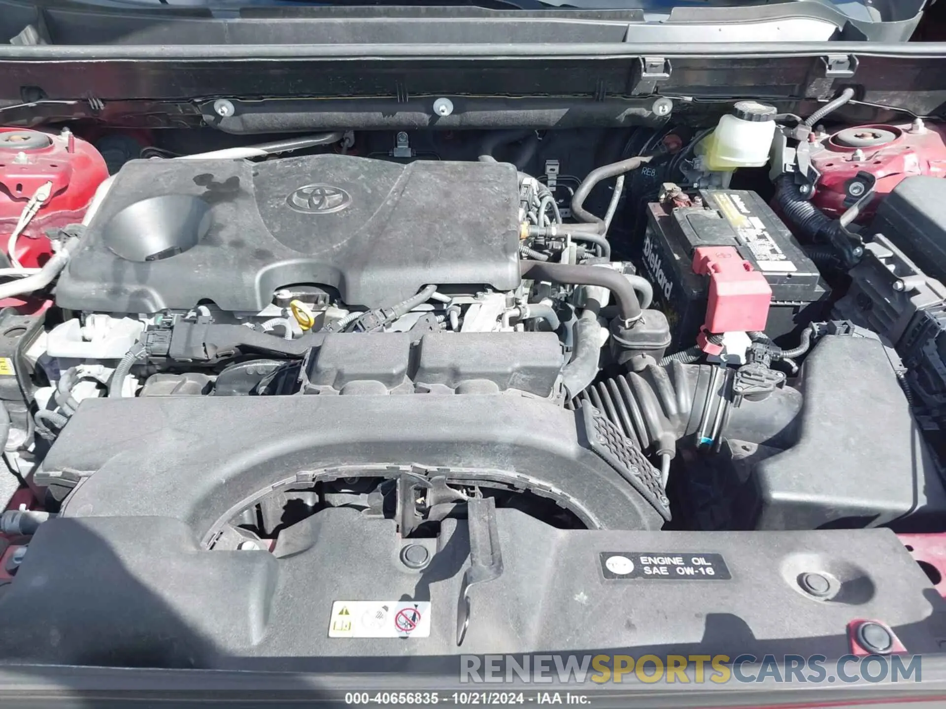10 Photograph of a damaged car JTMH1RFV1KJ008788 TOYOTA RAV4 2019