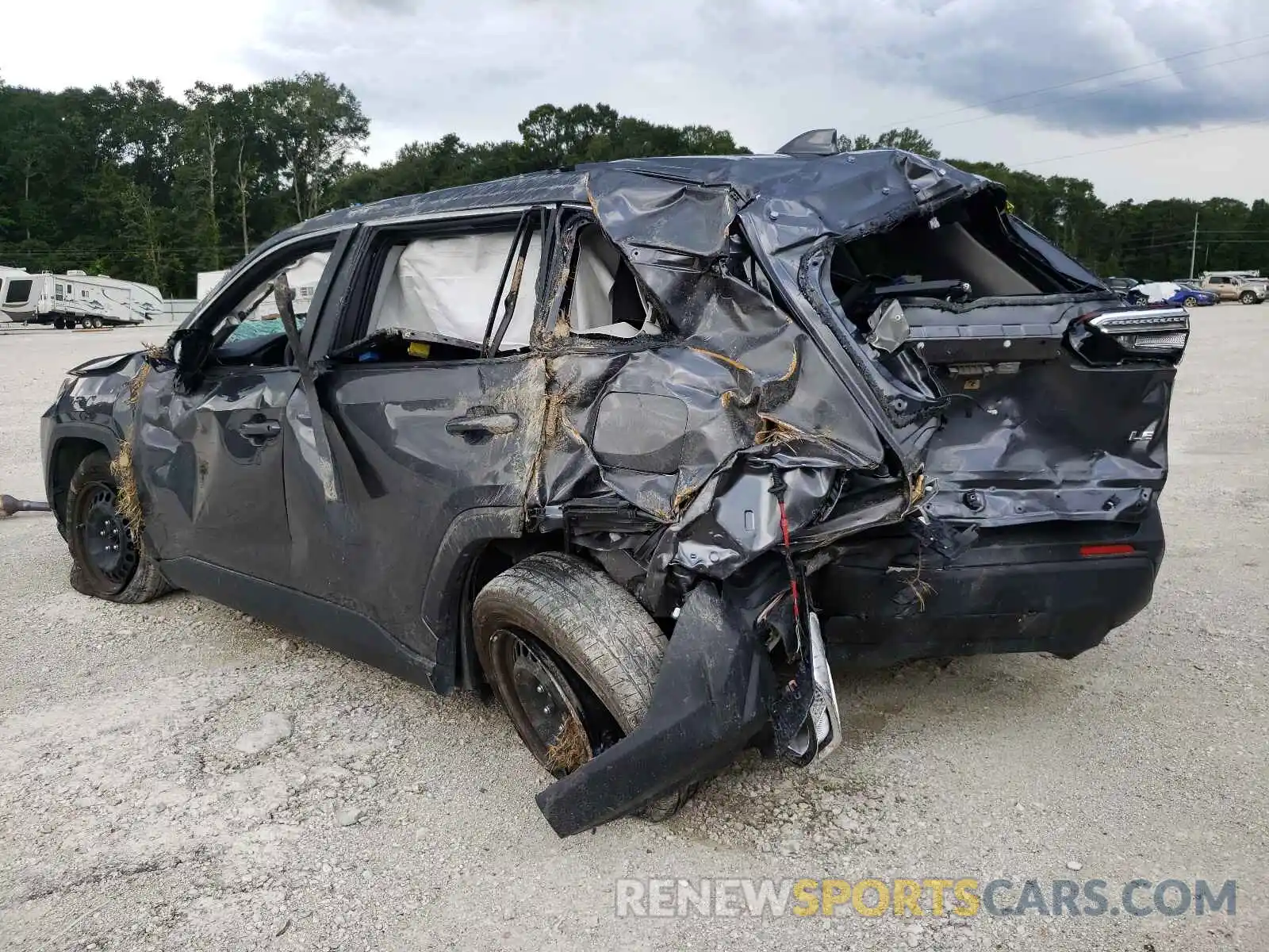 3 Photograph of a damaged car JTMH1RFV1KJ016342 TOYOTA RAV4 2019