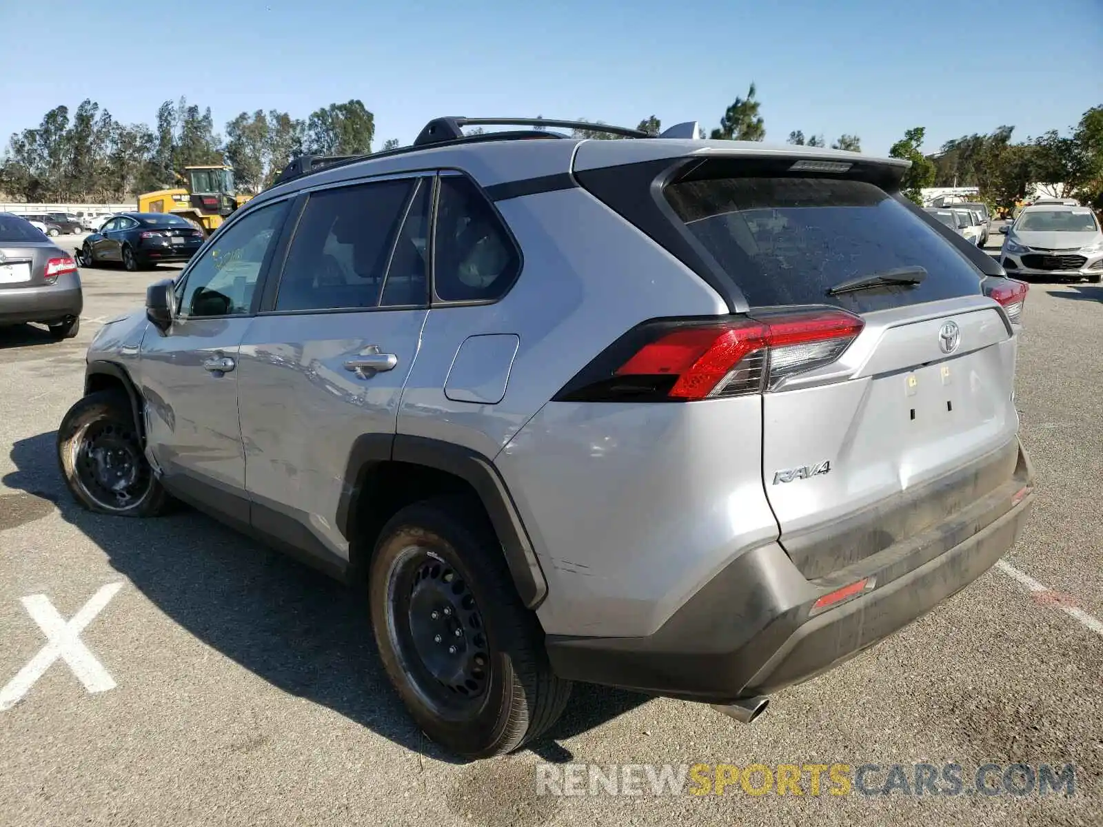 3 Photograph of a damaged car JTMH1RFV2KD014680 TOYOTA RAV4 2019