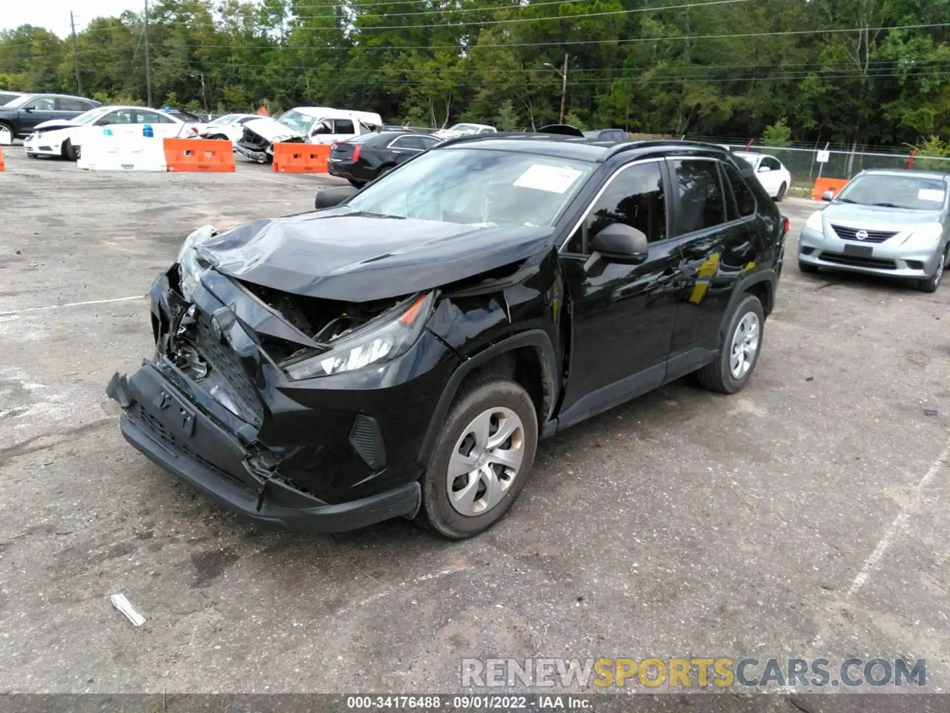 2 Photograph of a damaged car JTMH1RFV2KD023931 TOYOTA RAV4 2019