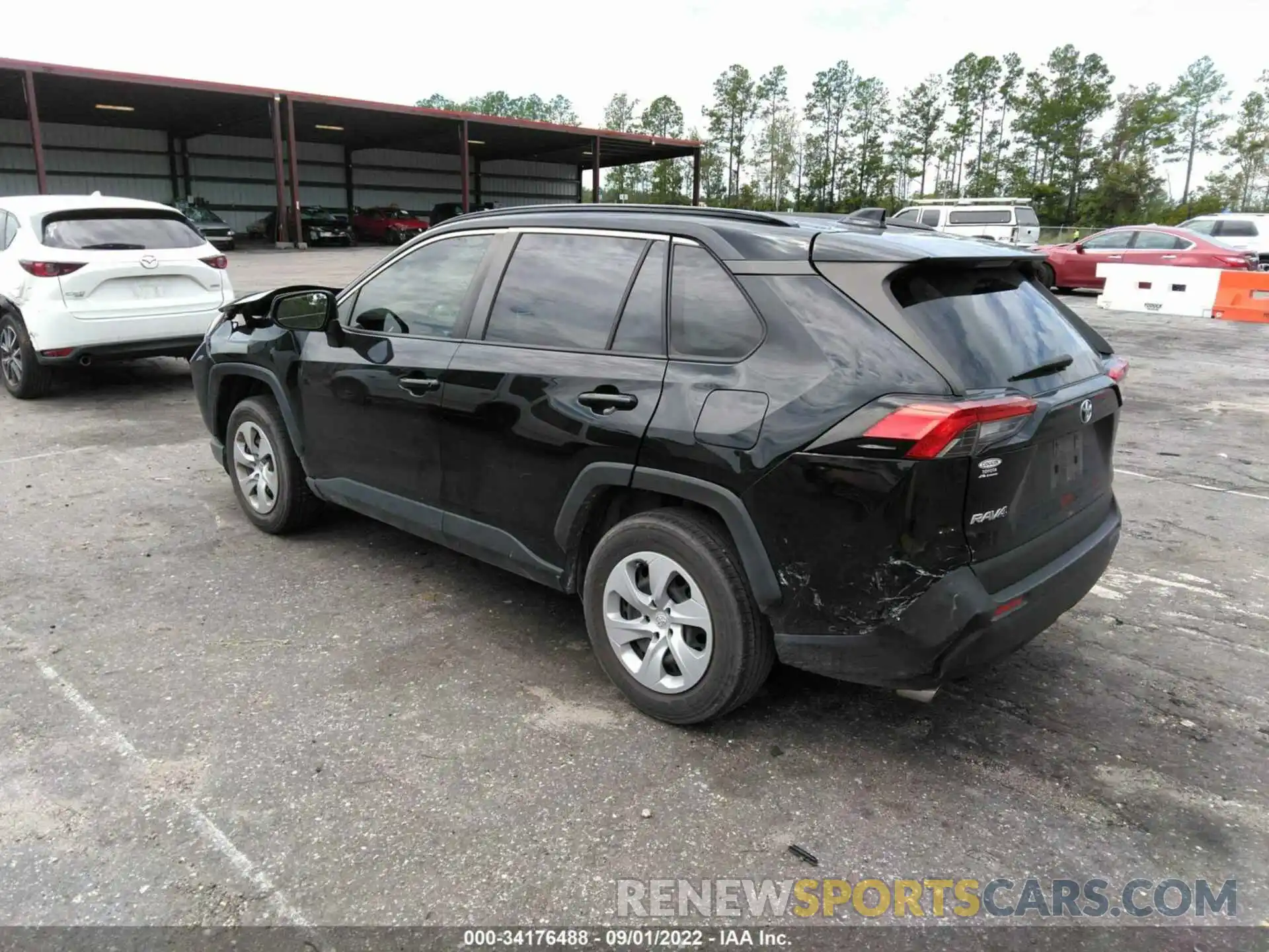 3 Photograph of a damaged car JTMH1RFV2KD023931 TOYOTA RAV4 2019