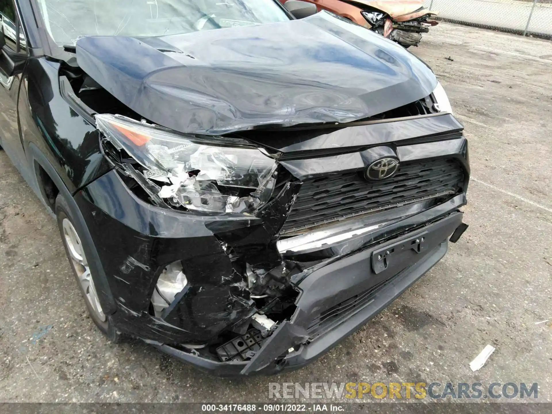 6 Photograph of a damaged car JTMH1RFV2KD023931 TOYOTA RAV4 2019