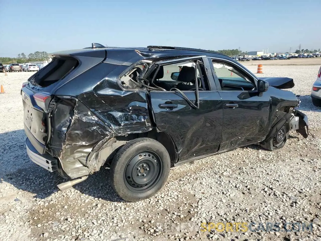 3 Photograph of a damaged car JTMH1RFV2KD040793 TOYOTA RAV4 2019