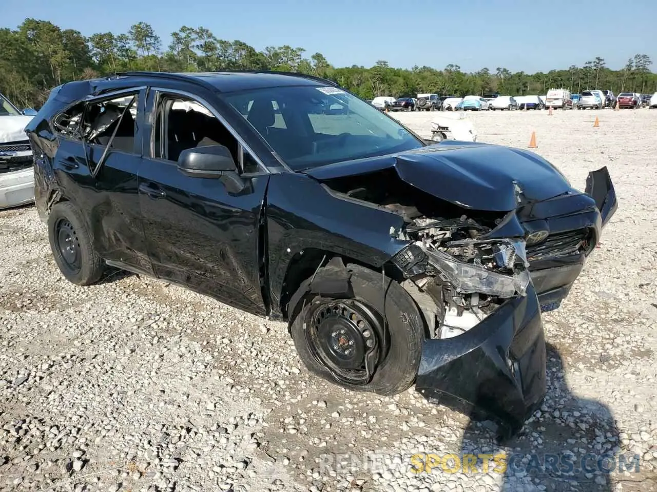4 Photograph of a damaged car JTMH1RFV2KD040793 TOYOTA RAV4 2019
