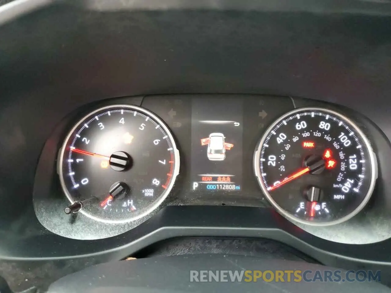 9 Photograph of a damaged car JTMH1RFV2KD040793 TOYOTA RAV4 2019