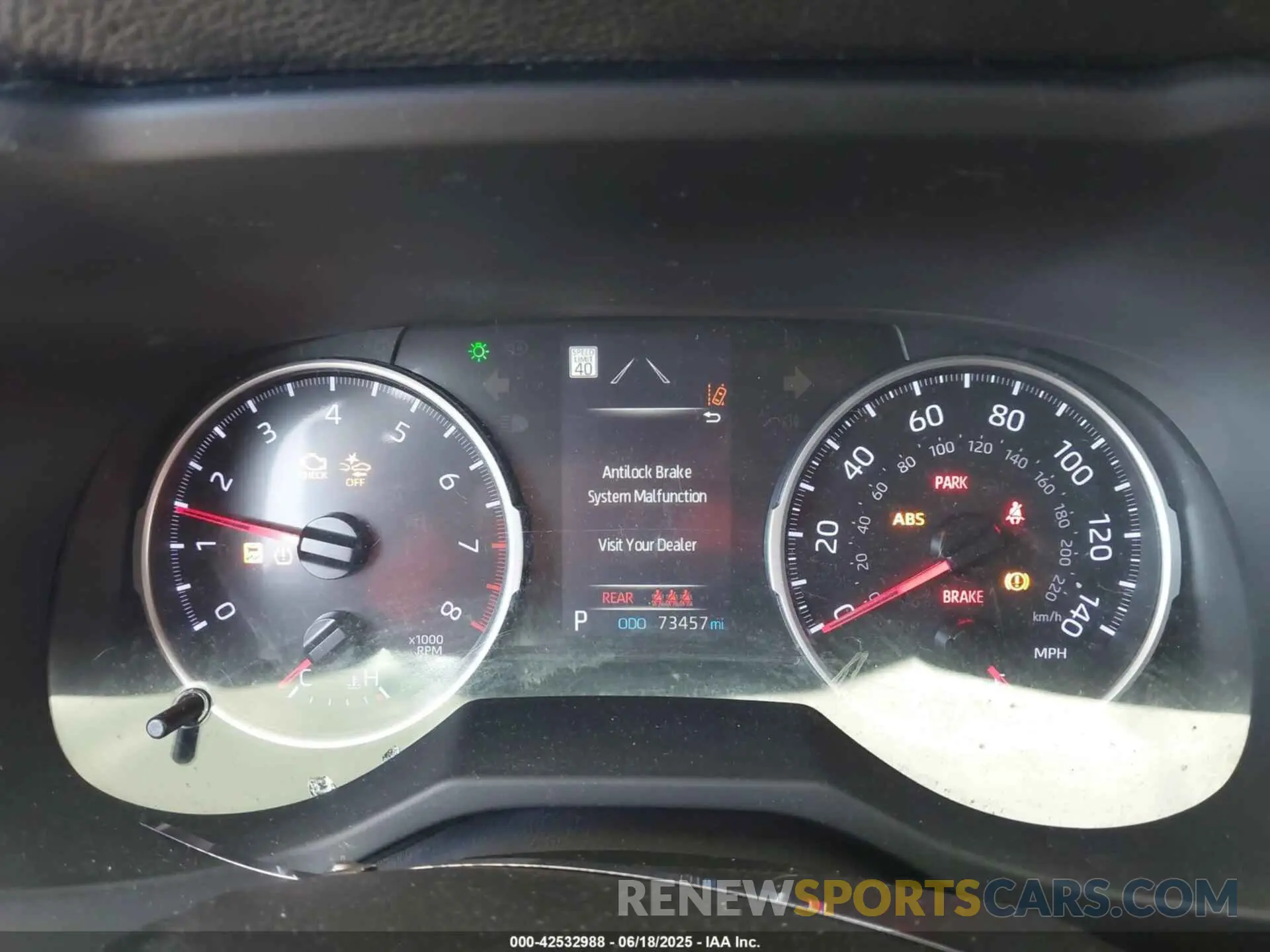 7 Photograph of a damaged car JTMH1RFV2KD502351 TOYOTA RAV4 2019
