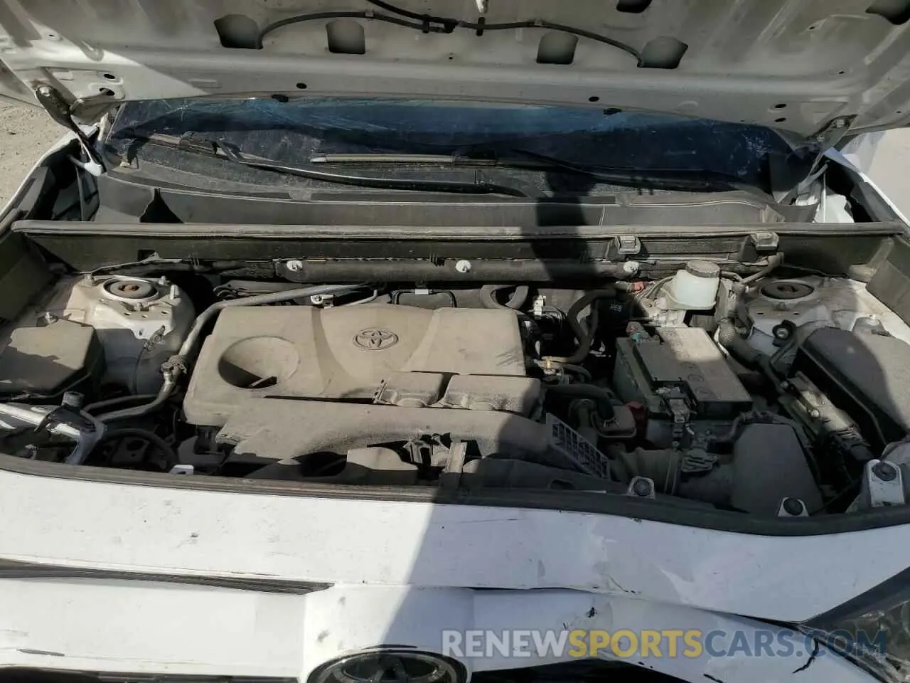 14 Photograph of a damaged car JTMH1RFV2KD516492 TOYOTA RAV4 2019