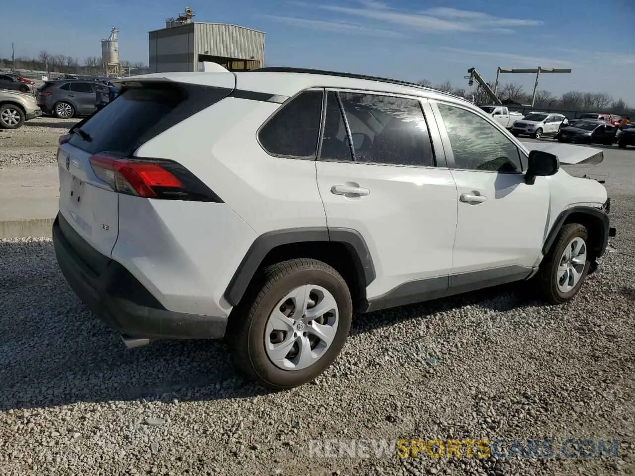 3 Photograph of a damaged car JTMH1RFV2KD516492 TOYOTA RAV4 2019