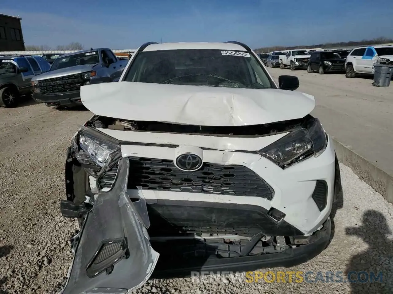 5 Photograph of a damaged car JTMH1RFV2KD516492 TOYOTA RAV4 2019