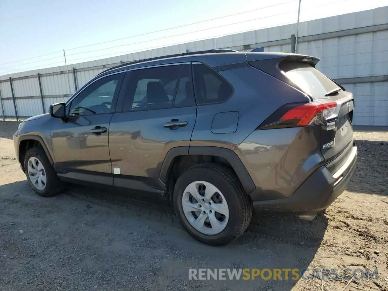 2 Photograph of a damaged car JTMH1RFV2KJ008864 TOYOTA RAV4 2019
