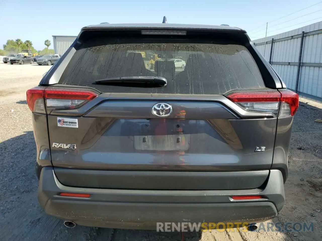6 Photograph of a damaged car JTMH1RFV2KJ008864 TOYOTA RAV4 2019