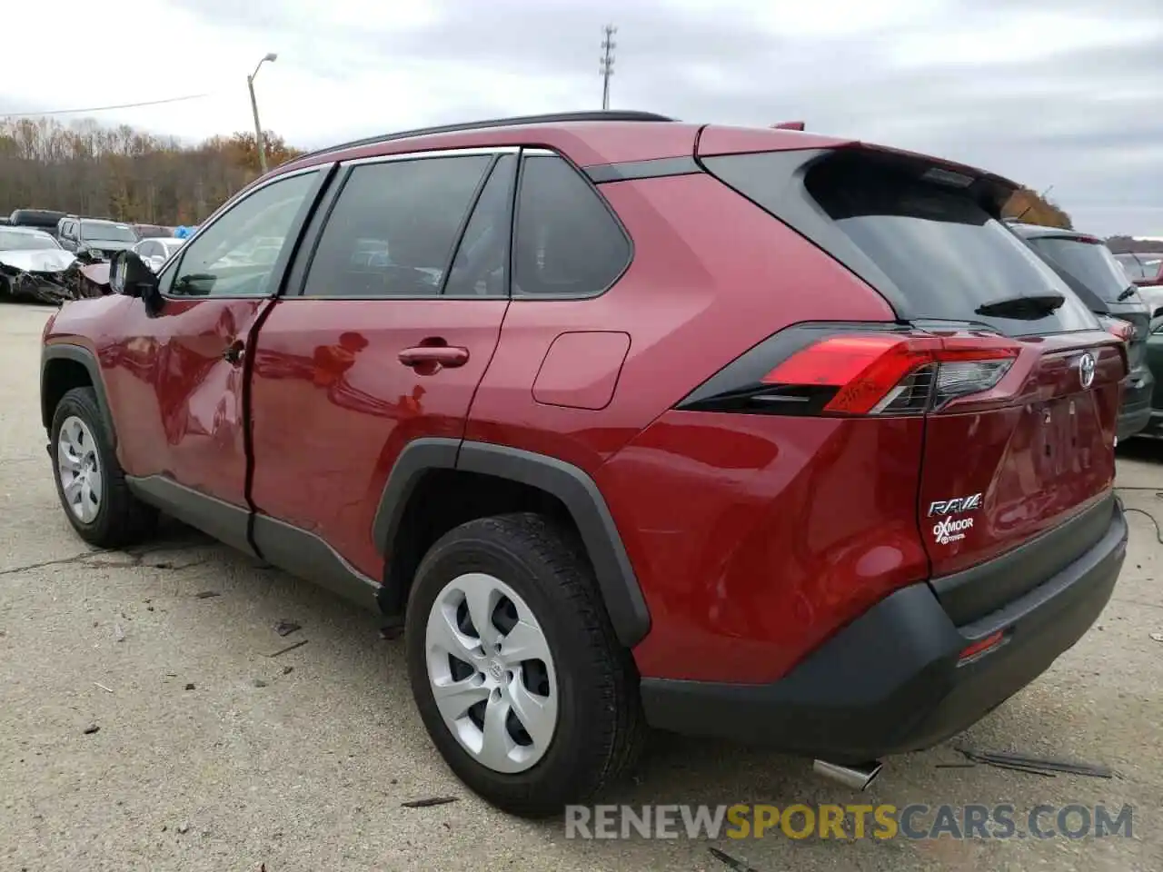 3 Photograph of a damaged car JTMH1RFV2KJ009223 TOYOTA RAV4 2019