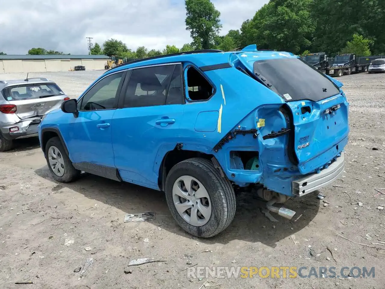 2 Photograph of a damaged car JTMH1RFV3KD012226 TOYOTA RAV4 2019