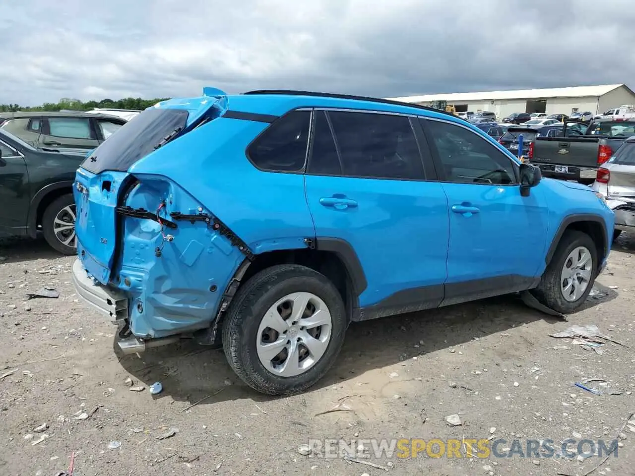3 Photograph of a damaged car JTMH1RFV3KD012226 TOYOTA RAV4 2019