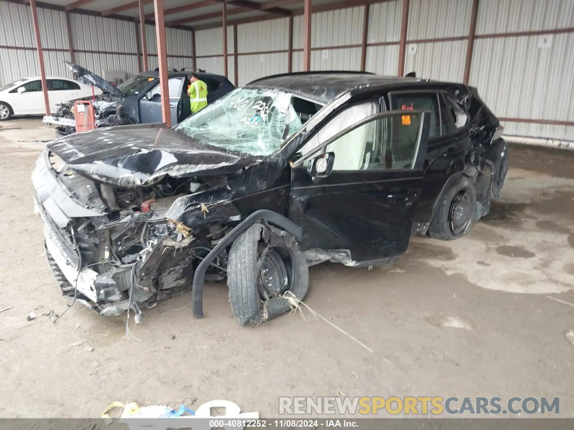 2 Photograph of a damaged car JTMH1RFV3KD016860 TOYOTA RAV4 2019