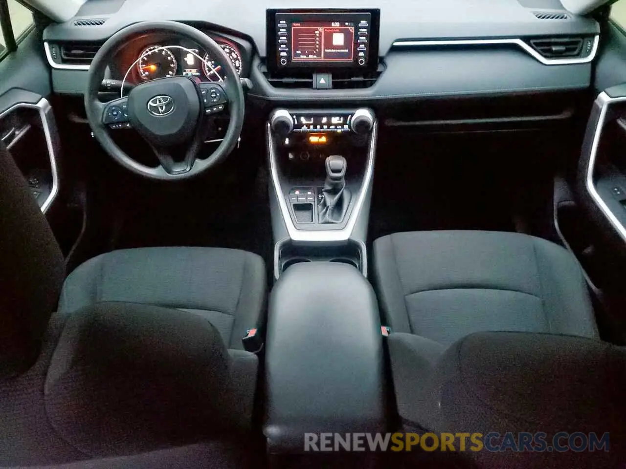 8 Photograph of a damaged car JTMH1RFV3KD037384 TOYOTA RAV4 2019
