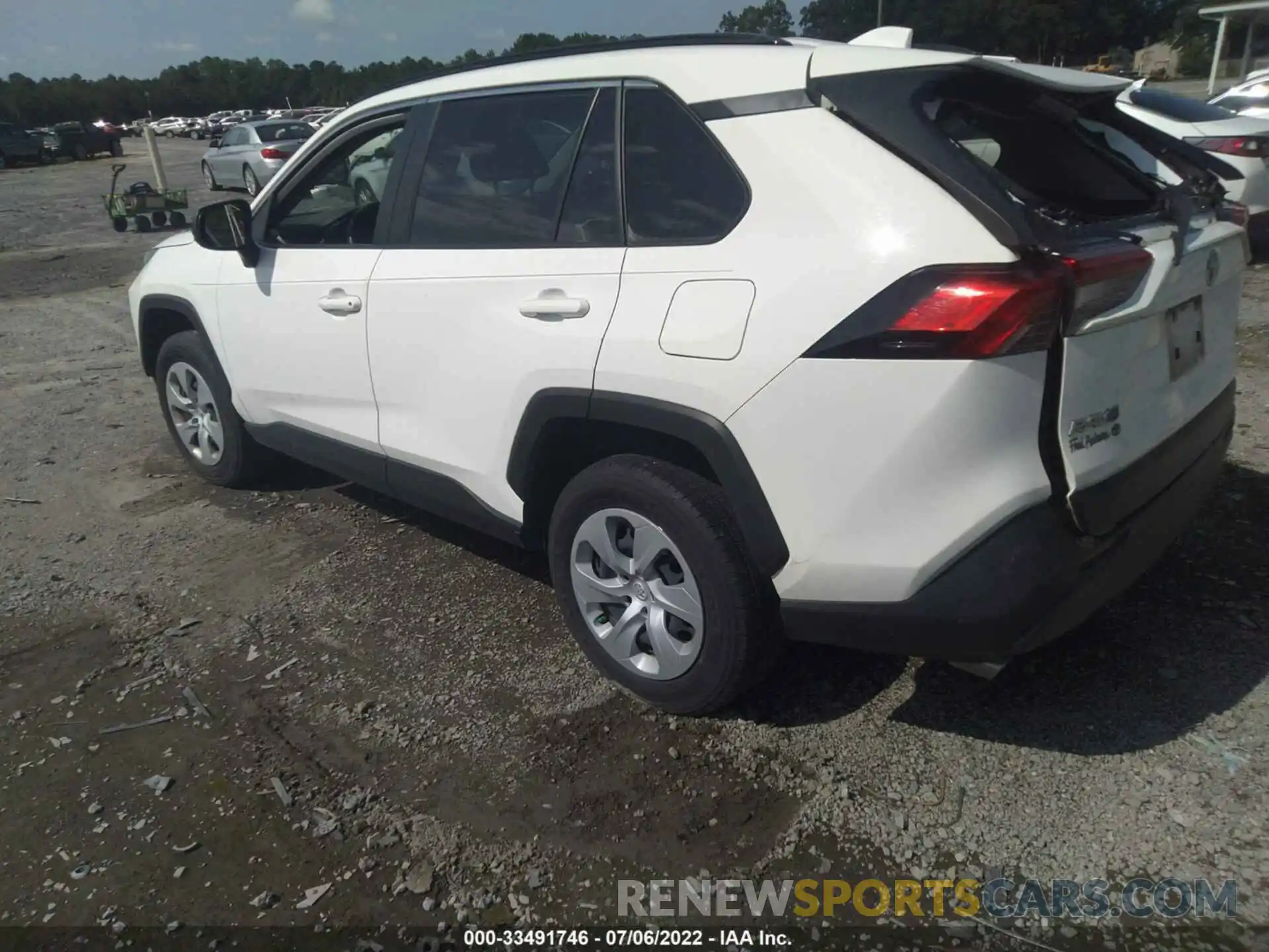 3 Photograph of a damaged car JTMH1RFV3KD041712 TOYOTA RAV4 2019