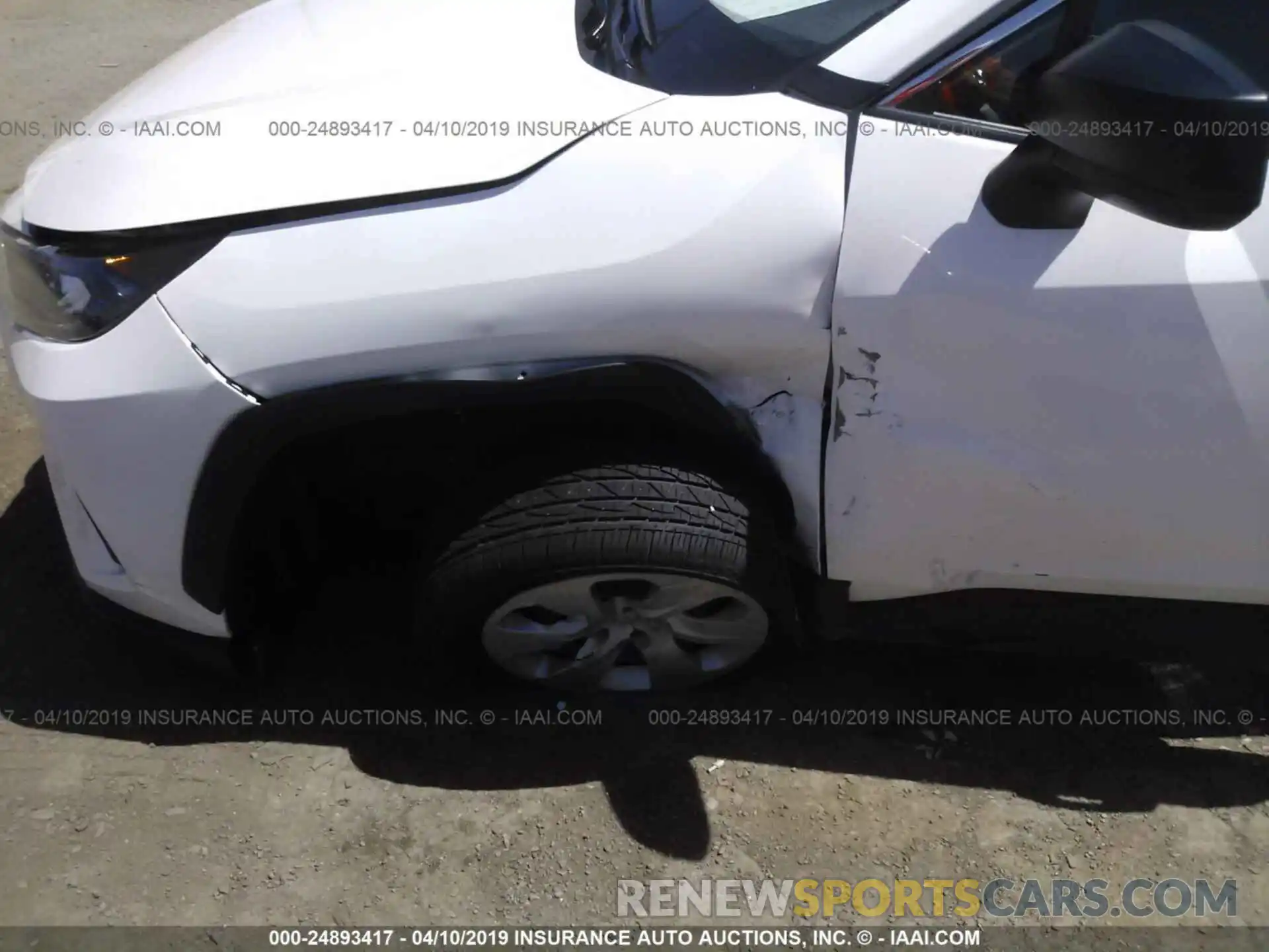 6 Photograph of a damaged car JTMH1RFV3KD500415 TOYOTA RAV4 2019