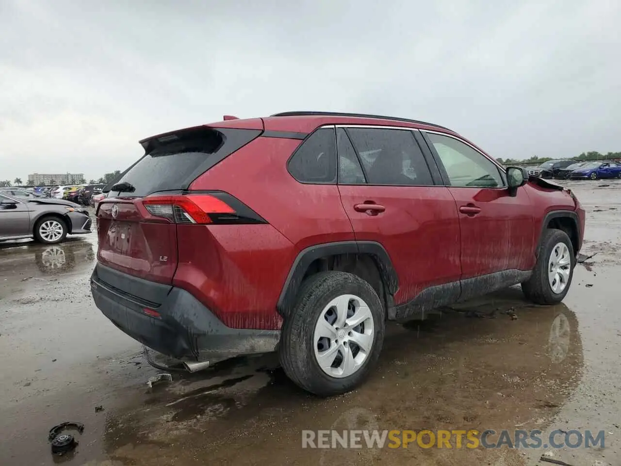 3 Photograph of a damaged car JTMH1RFV3KD502505 TOYOTA RAV4 2019