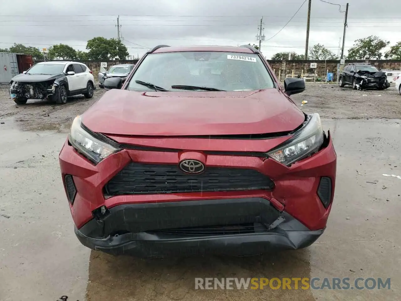 5 Photograph of a damaged car JTMH1RFV3KD502505 TOYOTA RAV4 2019
