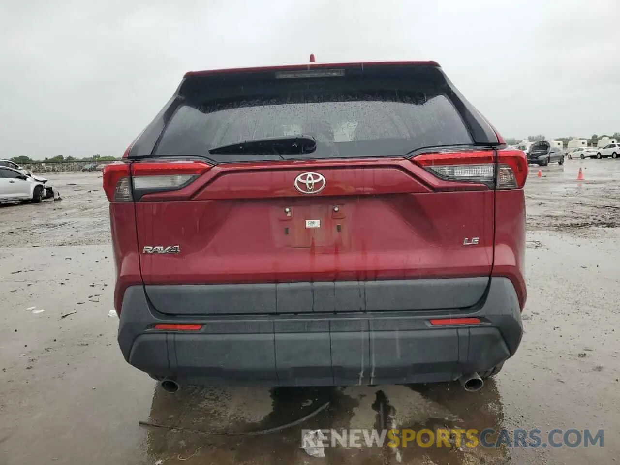 6 Photograph of a damaged car JTMH1RFV3KD502505 TOYOTA RAV4 2019