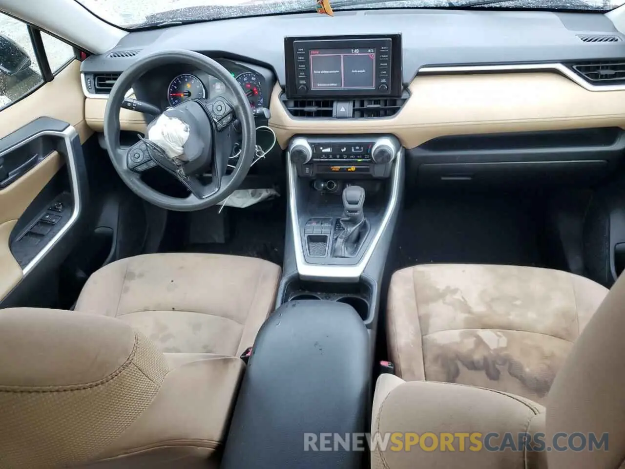8 Photograph of a damaged car JTMH1RFV3KD502505 TOYOTA RAV4 2019