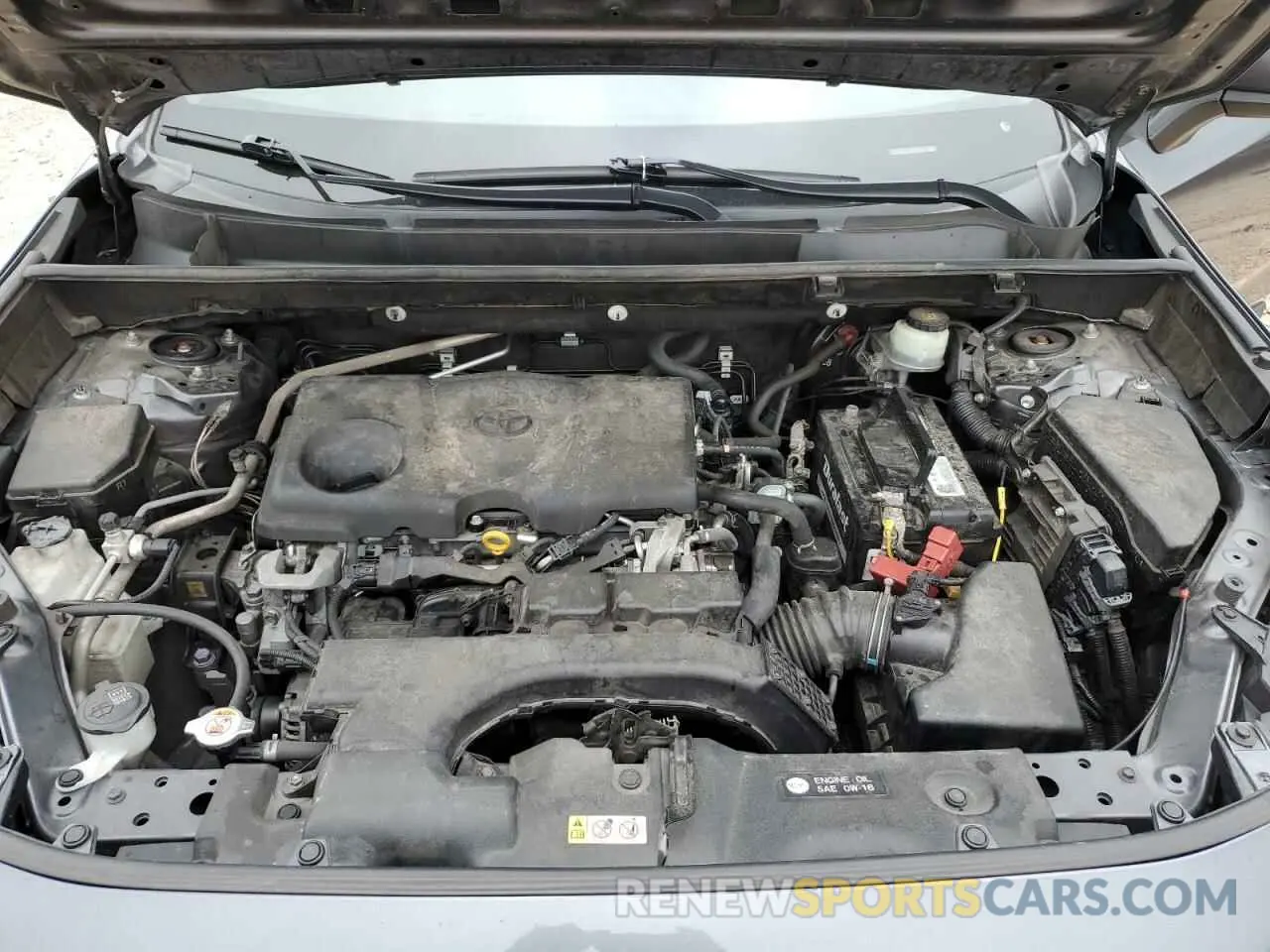 12 Photograph of a damaged car JTMH1RFV3KD507946 TOYOTA RAV4 2019