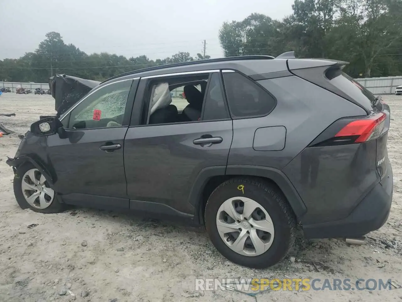 2 Photograph of a damaged car JTMH1RFV3KJ007268 TOYOTA RAV4 2019