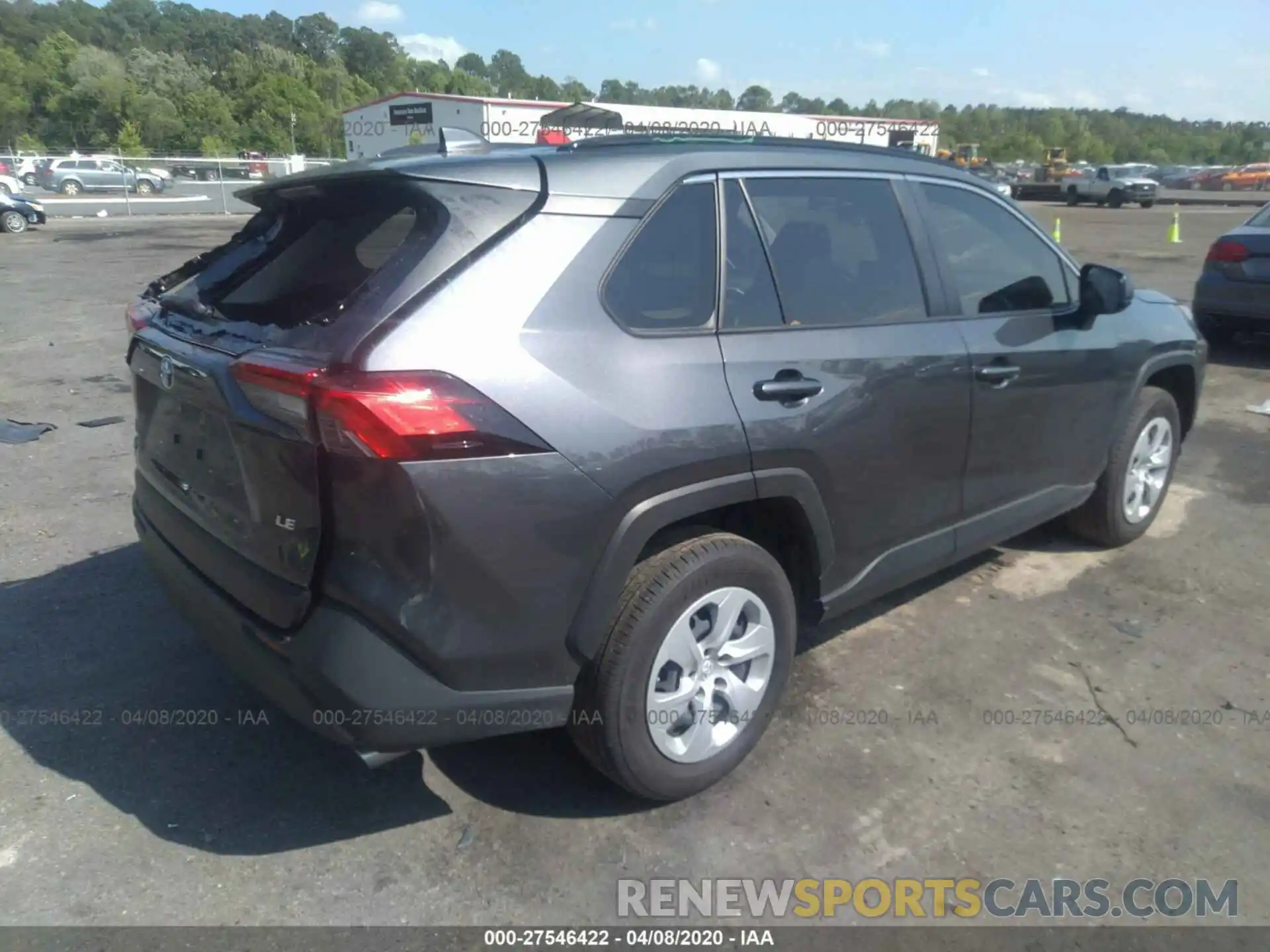 4 Photograph of a damaged car JTMH1RFV4KD022442 TOYOTA RAV4 2019