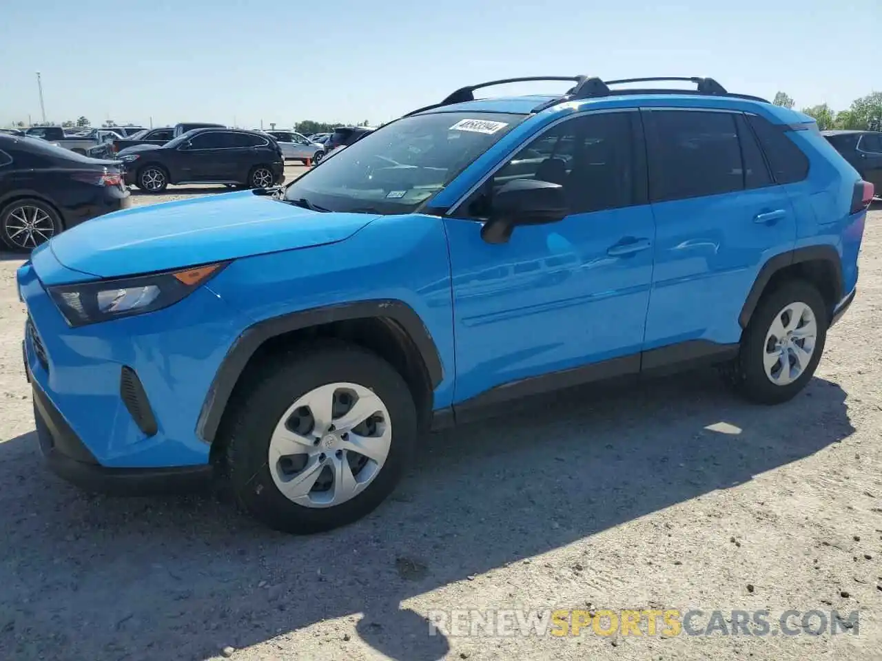 1 Photograph of a damaged car JTMH1RFV4KD024823 TOYOTA RAV4 2019