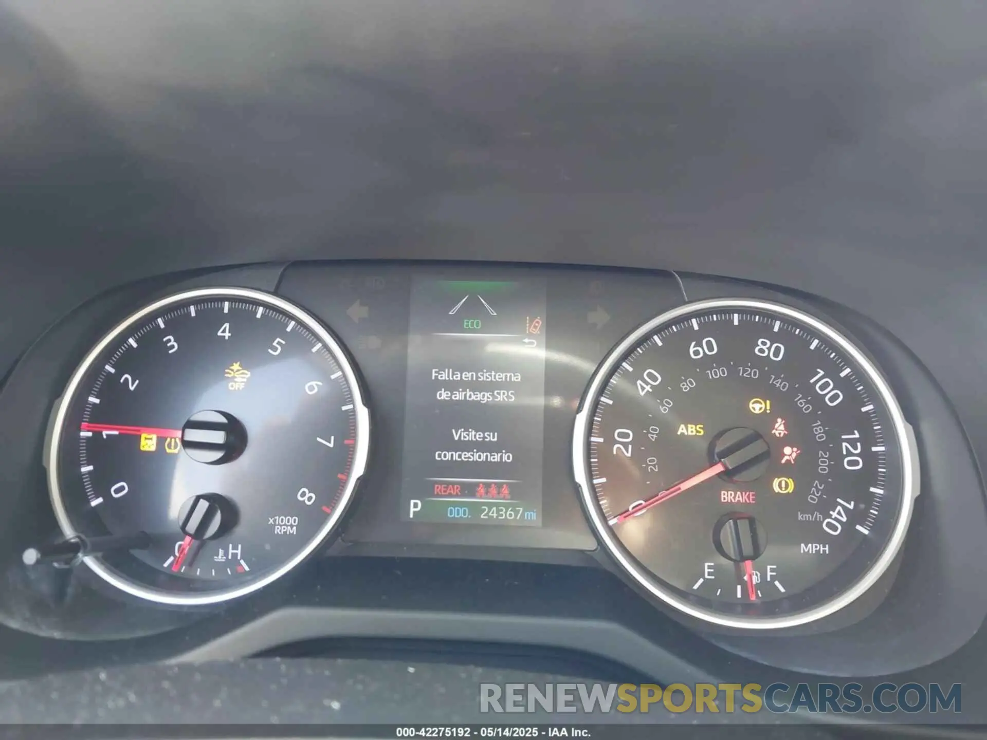 7 Photograph of a damaged car JTMH1RFV4KD036163 TOYOTA RAV4 2019