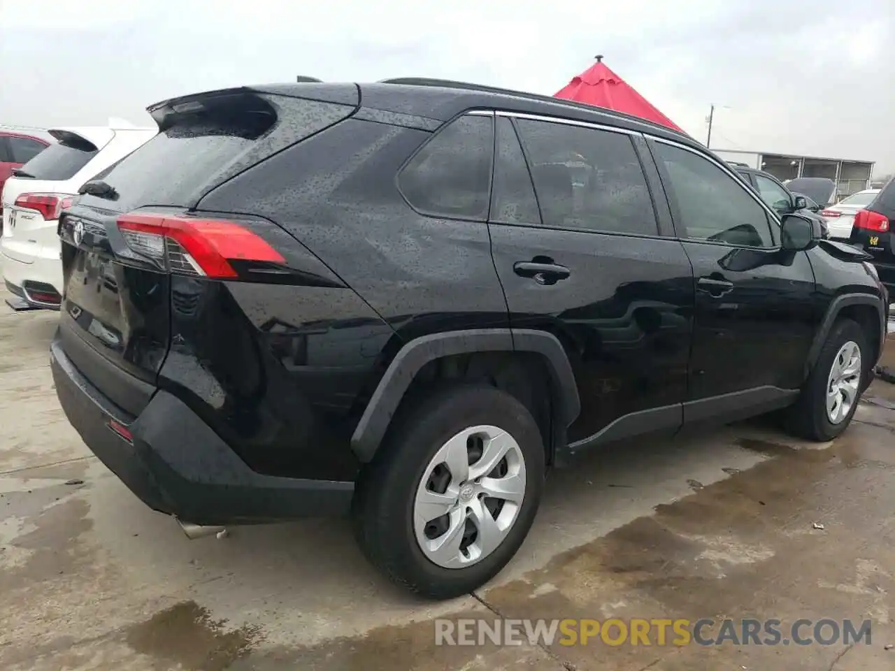 3 Photograph of a damaged car JTMH1RFV4KD504568 TOYOTA RAV4 2019