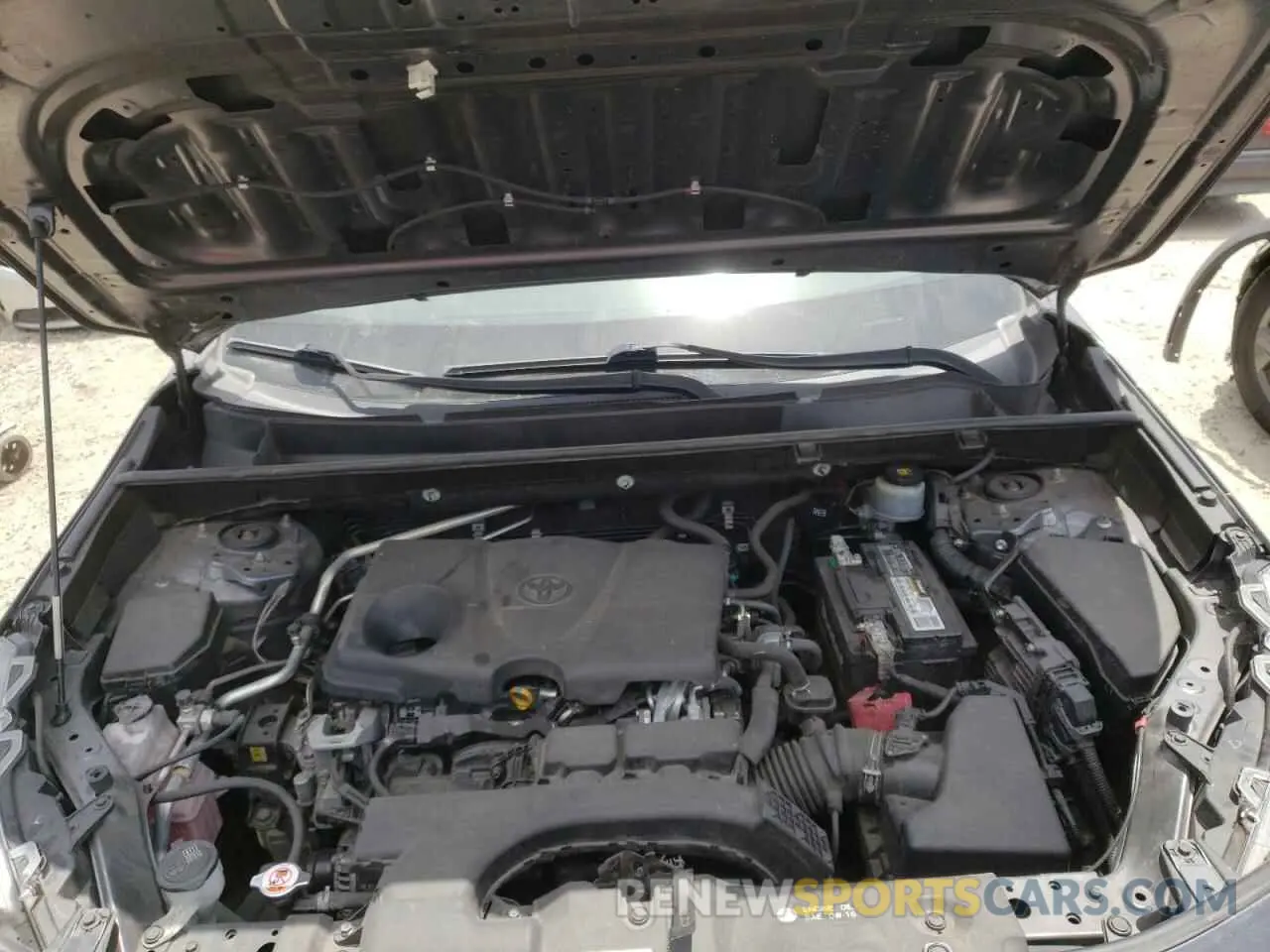 12 Photograph of a damaged car JTMH1RFV4KD515344 TOYOTA RAV4 2019
