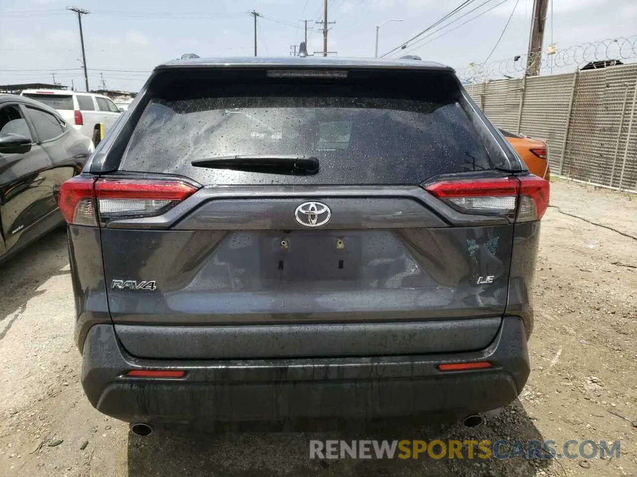 6 Photograph of a damaged car JTMH1RFV4KD515344 TOYOTA RAV4 2019