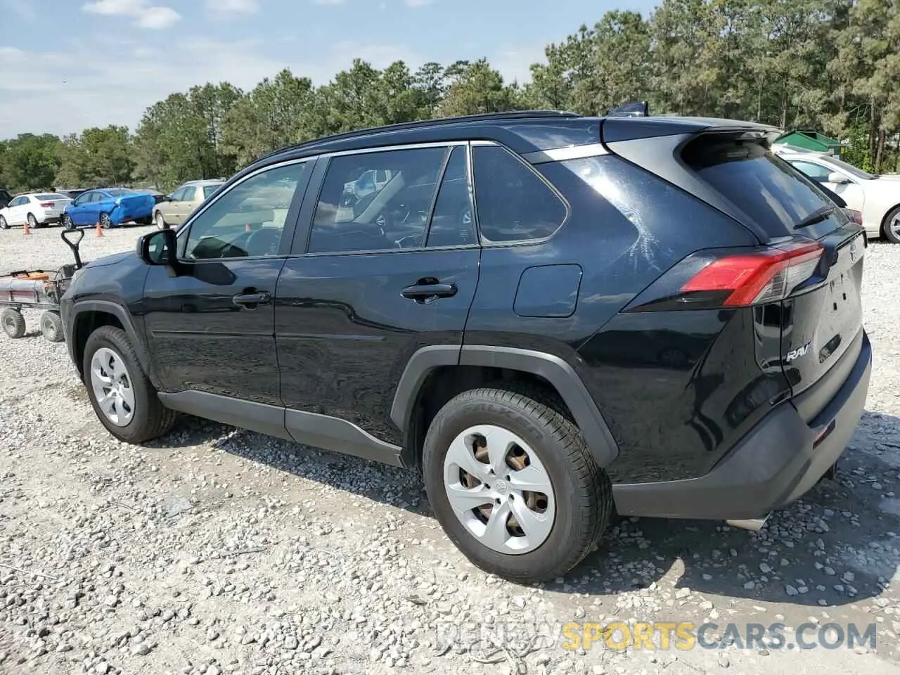 2 Photograph of a damaged car JTMH1RFV5KD005102 TOYOTA RAV4 2019