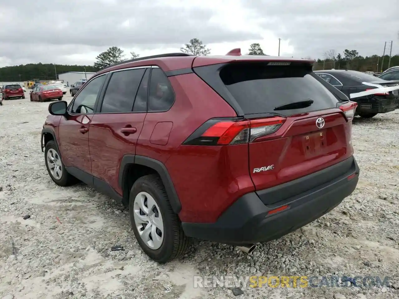 3 Photograph of a damaged car JTMH1RFV5KD007447 TOYOTA RAV4 2019