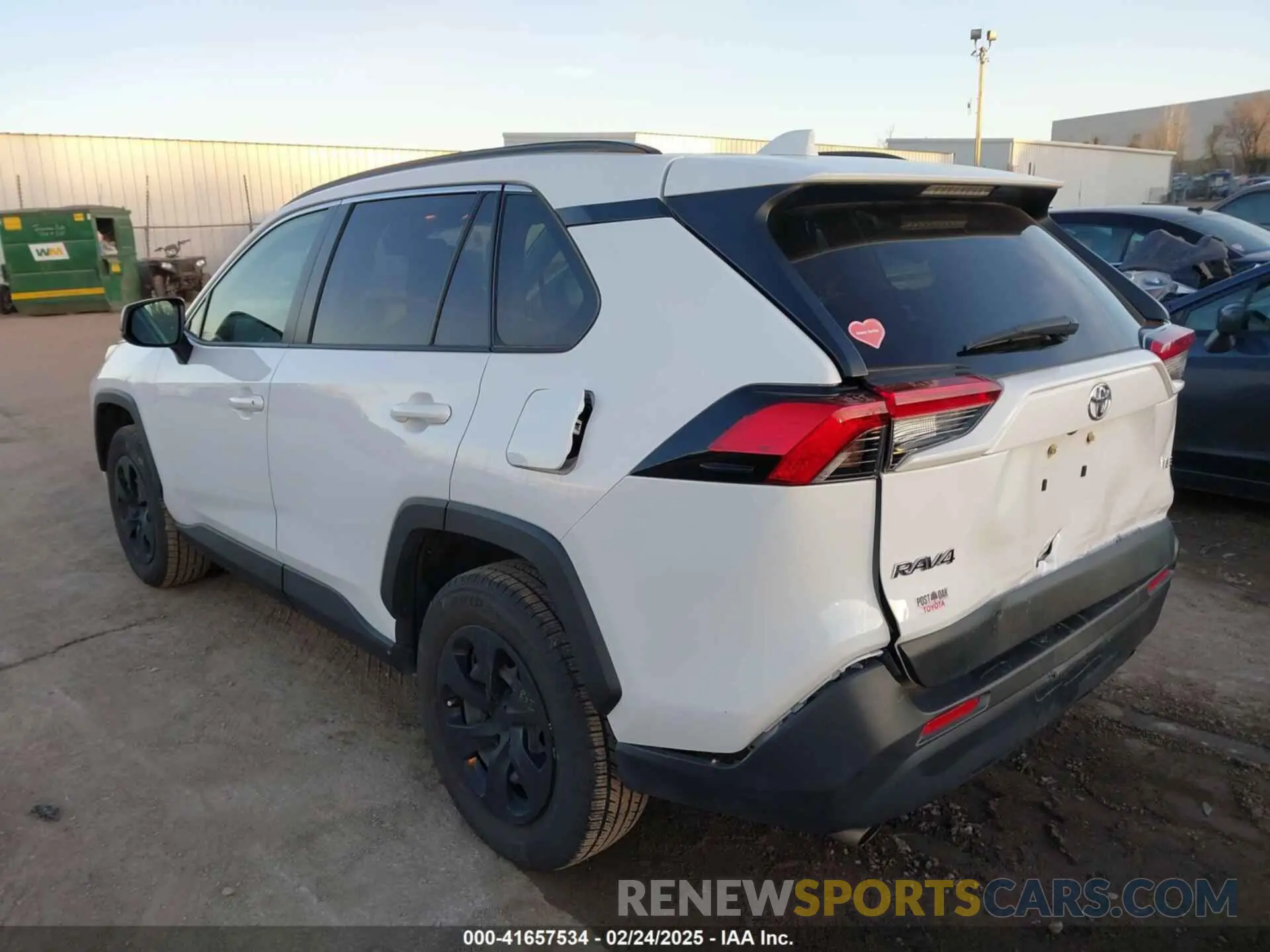 3 Photograph of a damaged car JTMH1RFV5KD037919 TOYOTA RAV4 2019