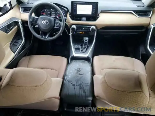 8 Photograph of a damaged car JTMH1RFV5KD501856 TOYOTA RAV4 2019