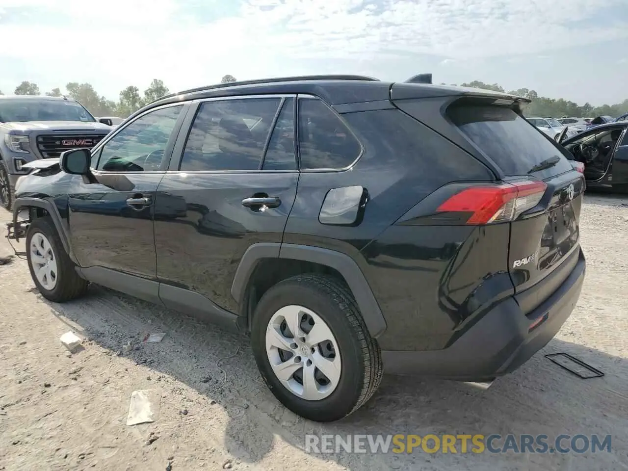 2 Photograph of a damaged car JTMH1RFV5KD510976 TOYOTA RAV4 2019