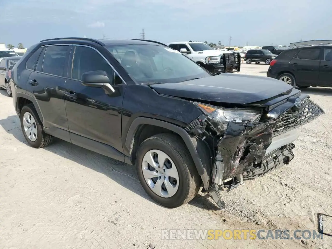 4 Photograph of a damaged car JTMH1RFV5KD510976 TOYOTA RAV4 2019