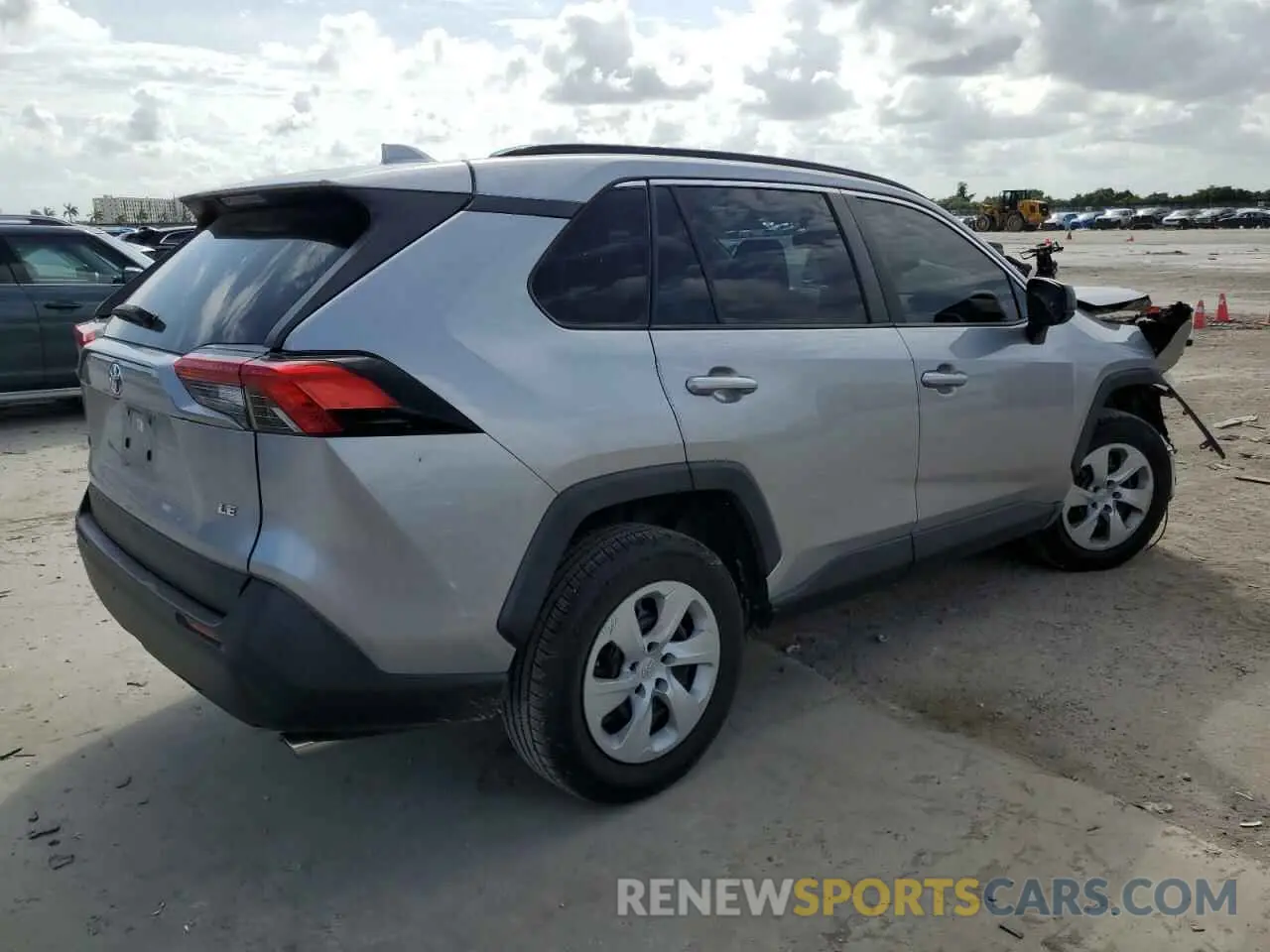 3 Photograph of a damaged car JTMH1RFV5KD516860 TOYOTA RAV4 2019