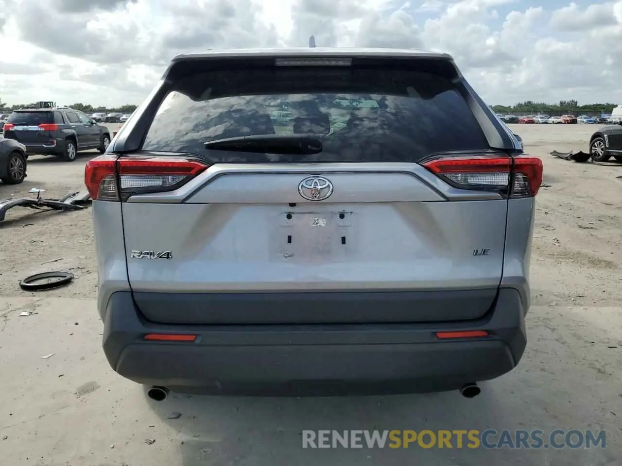 6 Photograph of a damaged car JTMH1RFV5KD516860 TOYOTA RAV4 2019