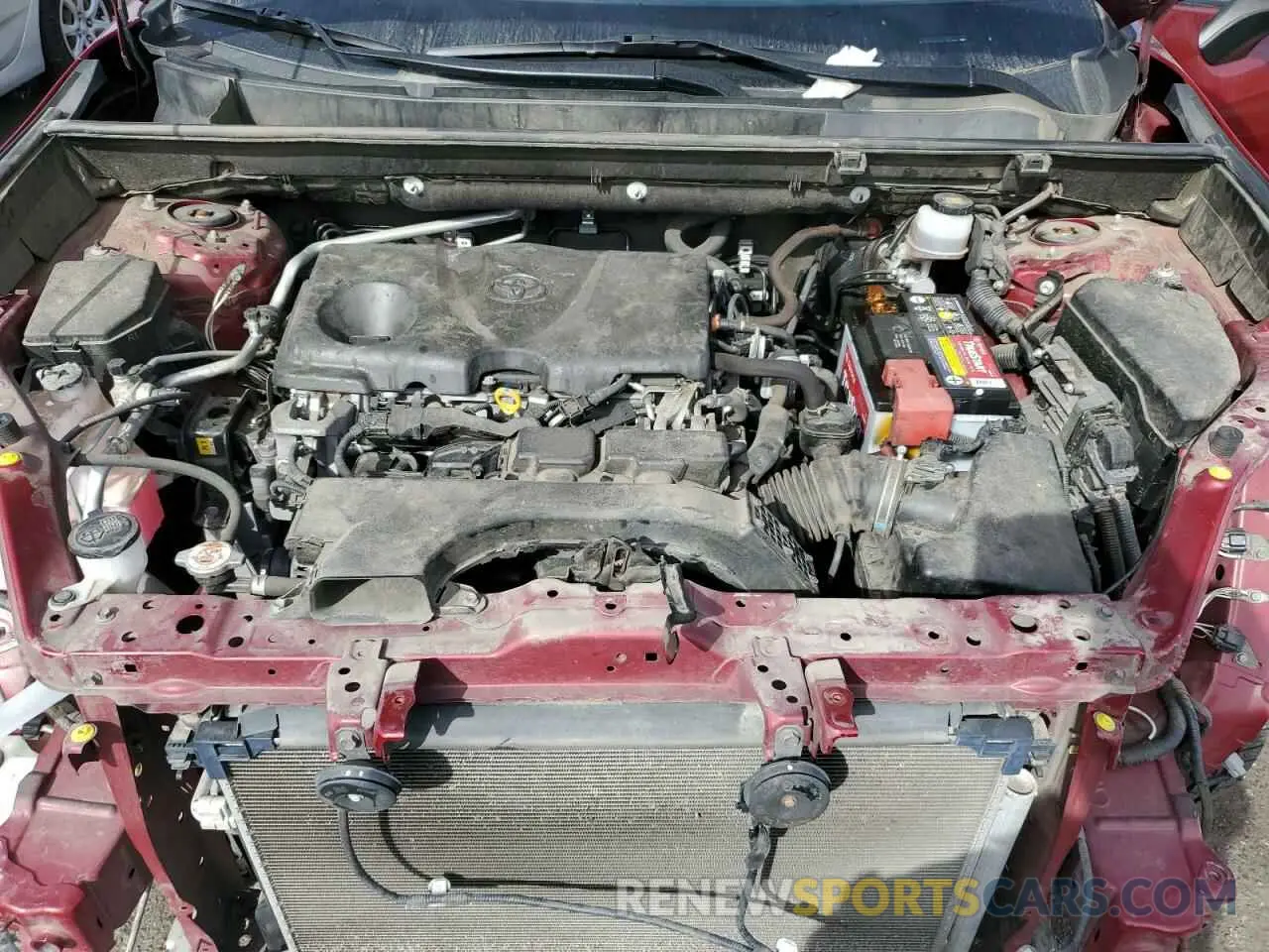 11 Photograph of a damaged car JTMH1RFV5KJ009555 TOYOTA RAV4 2019