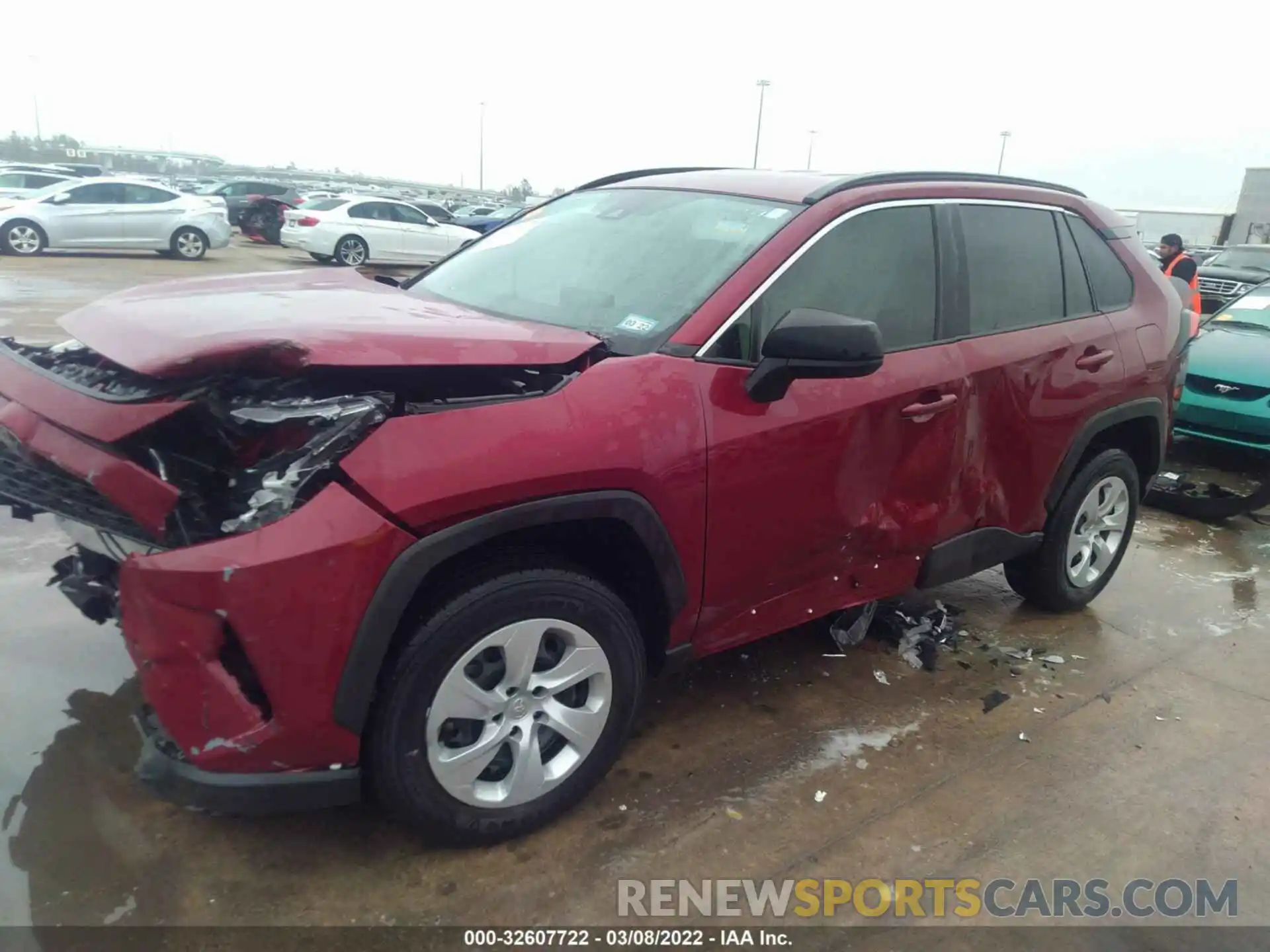 2 Photograph of a damaged car JTMH1RFV6KD012107 TOYOTA RAV4 2019