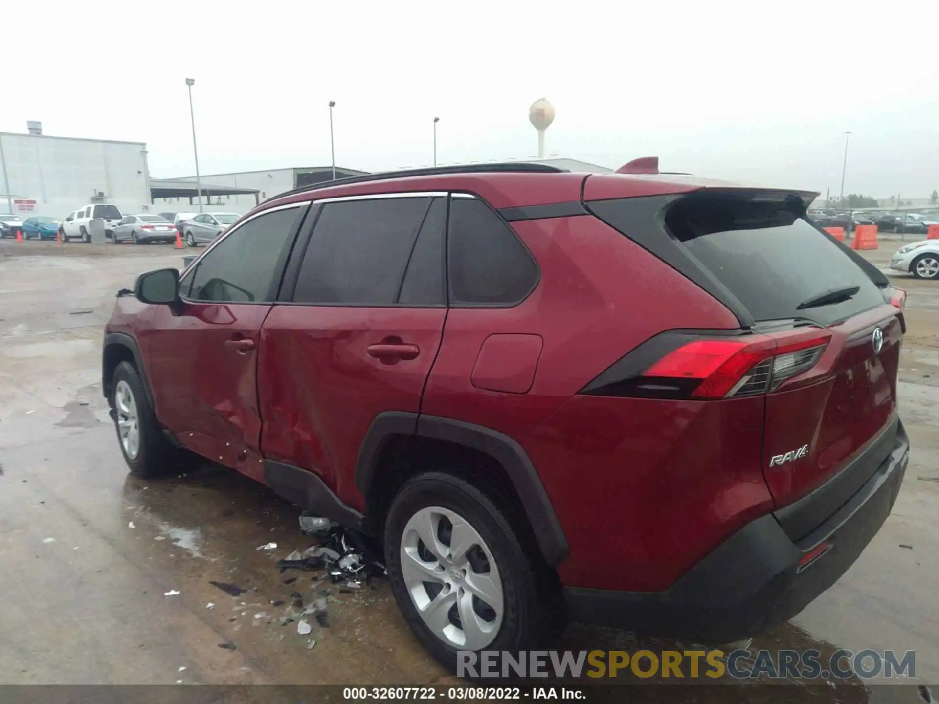 3 Photograph of a damaged car JTMH1RFV6KD012107 TOYOTA RAV4 2019